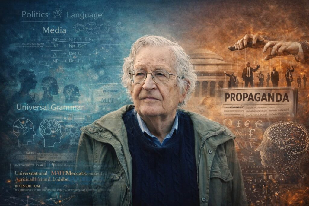 Noam Chomsky: el lenguaje como clave del pensamiento humano