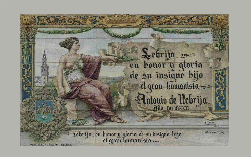 “Gramática de la lengua castellana”, de Antonio de Nebrija en 1492